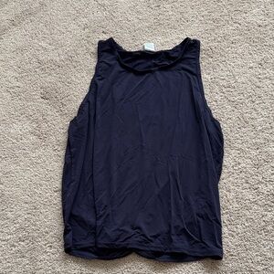 Senita Athletics knotty tank size large fits like medium in navy